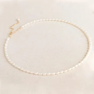 Tiny Freshwater Pearl Necklace