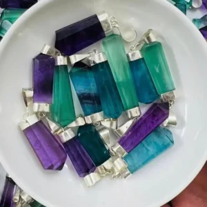 Fluorite Crystal Pendant