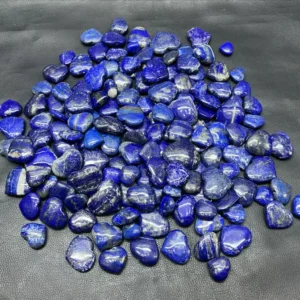 Lapis Lazuli Hearts and Palm Stones from Afghanistan