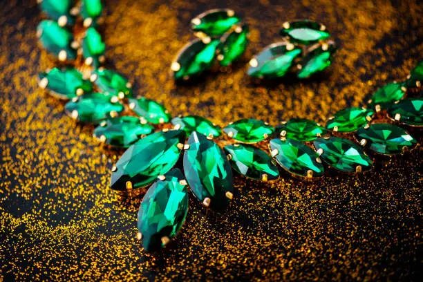 Emerald gemstone, The Lush Green jewelry