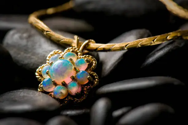 Opals jewelry